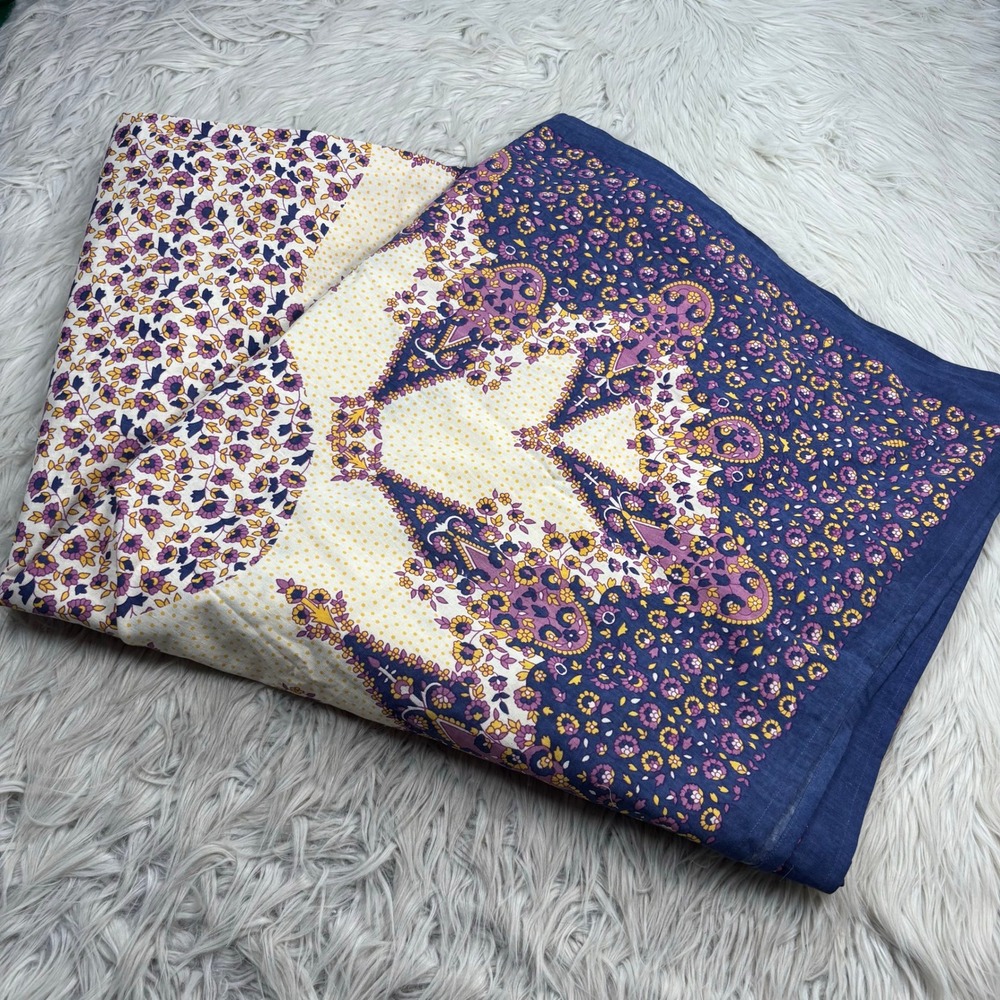 Urban Outfitters Home Bohemian Medallion Tapestry Blue Purple Yellow Boho Dorm